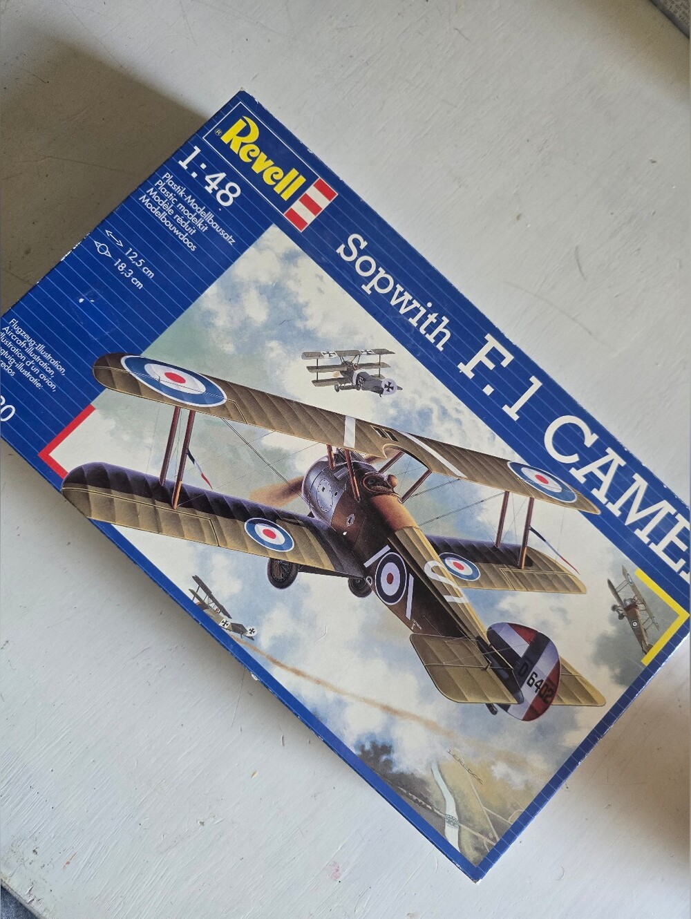 (NWT) Revell British Sopwith F.1 CAMEL 1/48 Plane Model 04580